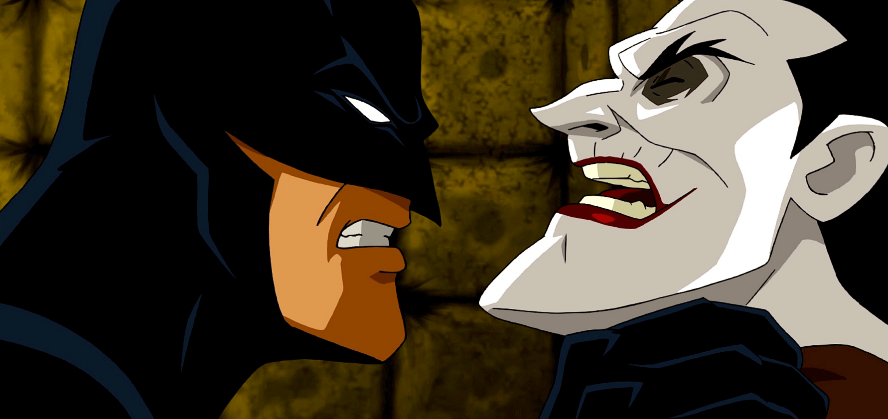 John DiMaggio - a voz de Bender em “Futurama” e Jake em “Adventure Time” aparece aqui como forte concorrência a Mark Hamill para o lugar de “melhor Joker”.