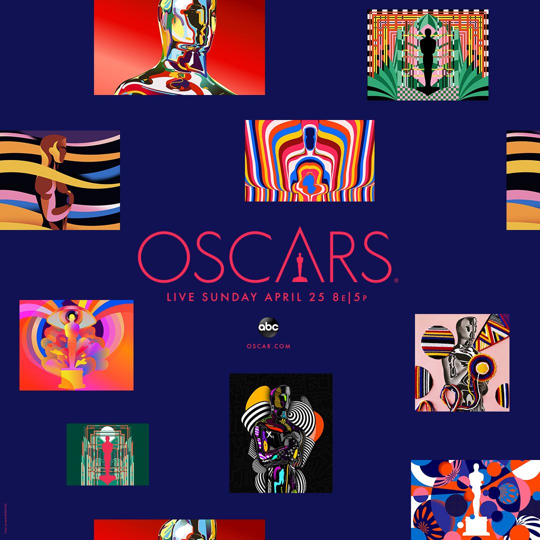 93 Oscars KA Poster Square 1080x1080 Navy 2
