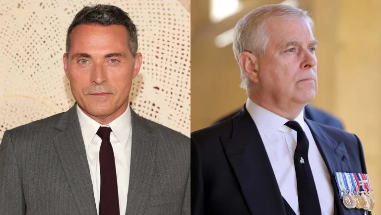 Rufus Sewell and Prince Andrew Split Getty H 2023 37