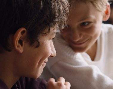 lukas dhont close leo and remi laughing 44