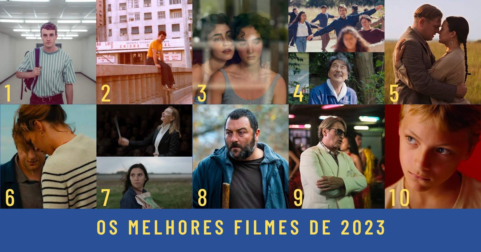 Os melhores filmes de 2023, segundo o Cinema Sétima Arte