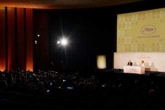 Conferência de imprensa da selecção oficial da 77.ª edição do Festival de Cannes.