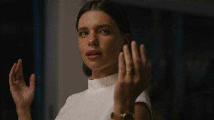 Bruna Linzmeyer em "Virtuosas" Créditos: Olhar Filmes