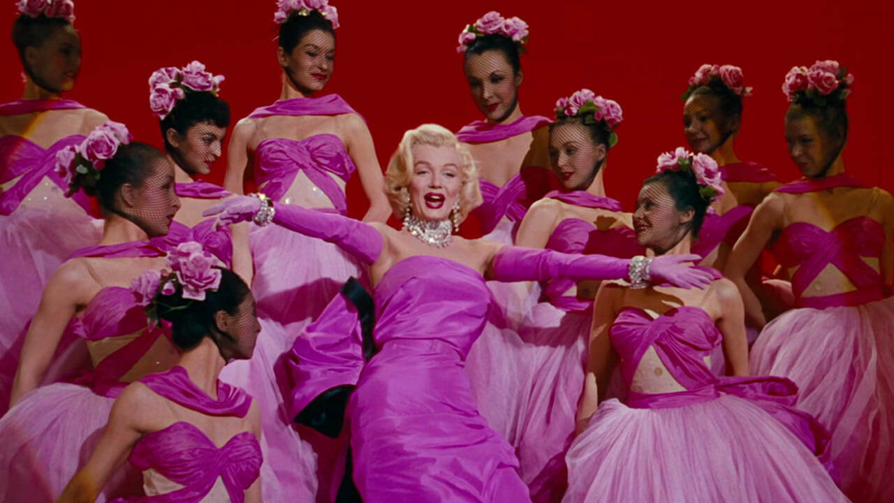 "Os Homens Preferem as Loiras", de Howard Hawks Marilyn Monroe